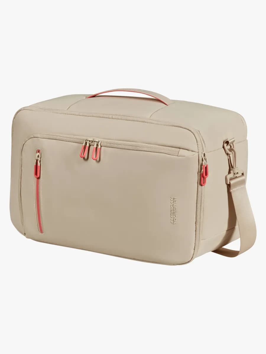 American Tourister Puffy POP 3-Way Handbagage 21L, Beige