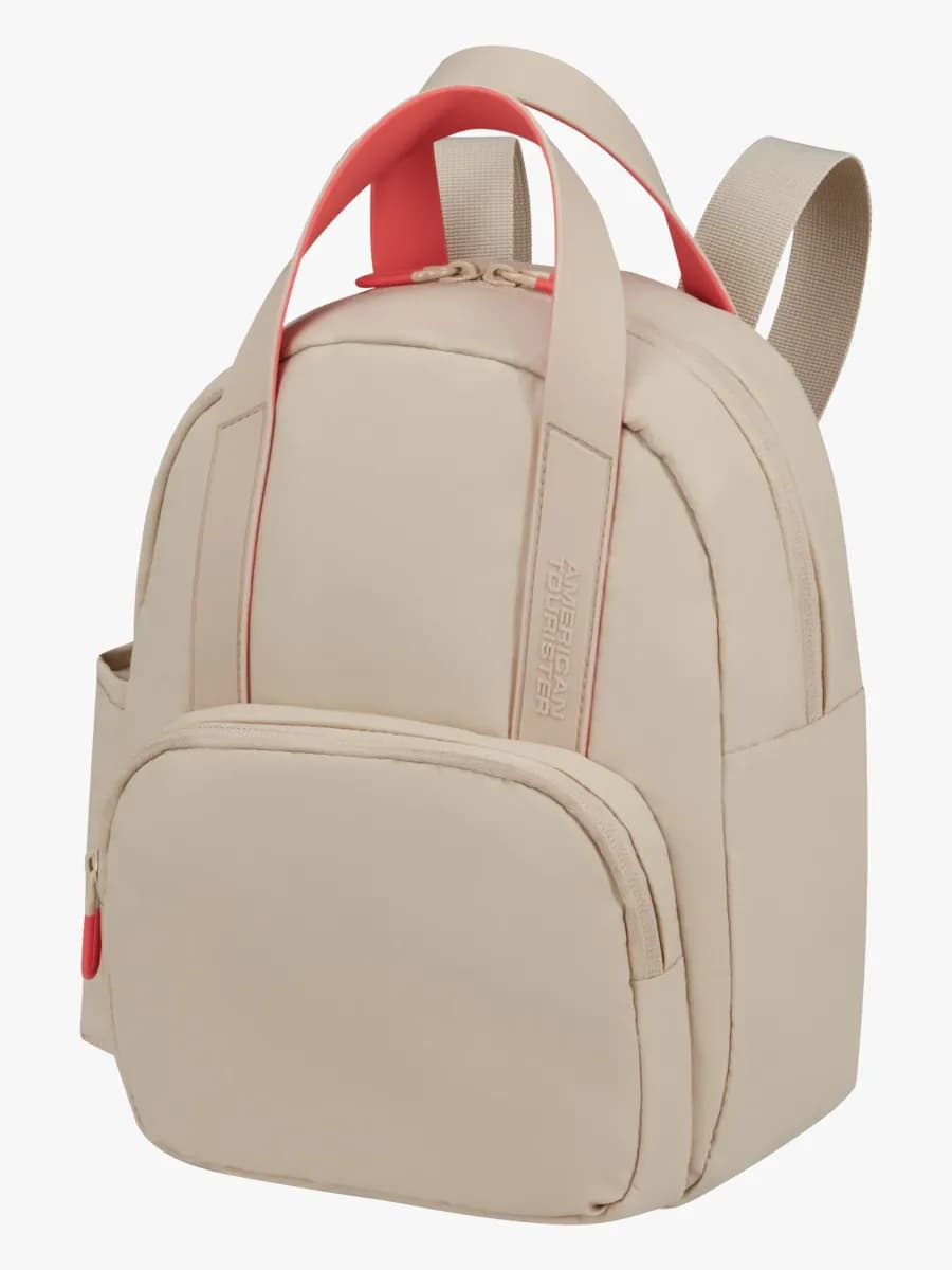 American Tourister Puffy POP Mini Ryggsäck S 8,5L, Beige