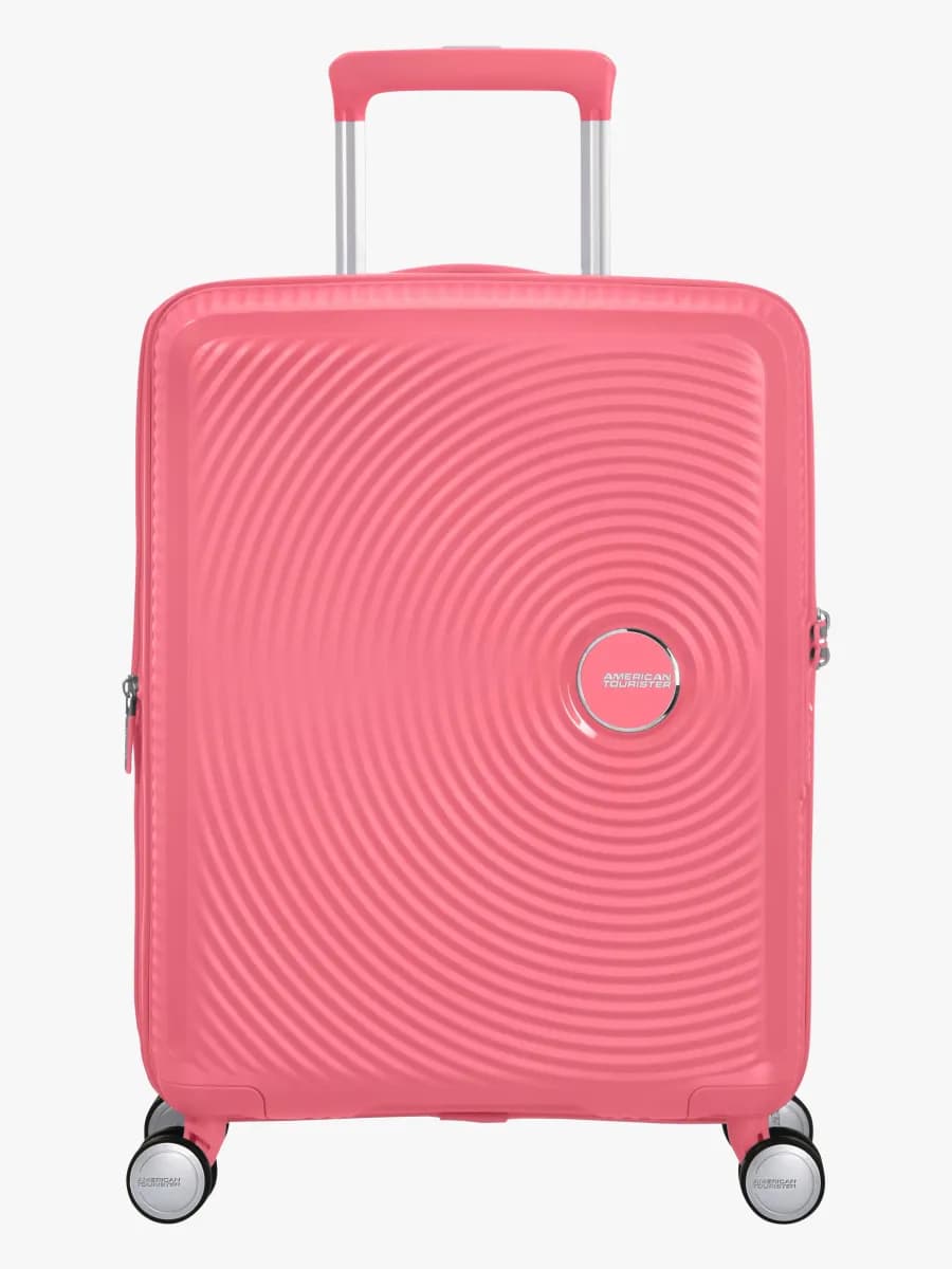 American Tourister Soundbox Spinner Resväska 35,5-41L, Sun Kissed Coral
