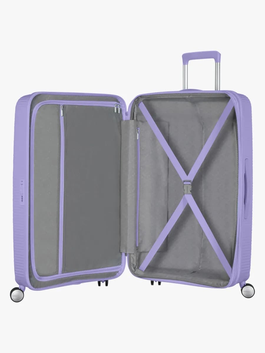 American Tourister Soundbox Spinner Resväska 97L, Lavender