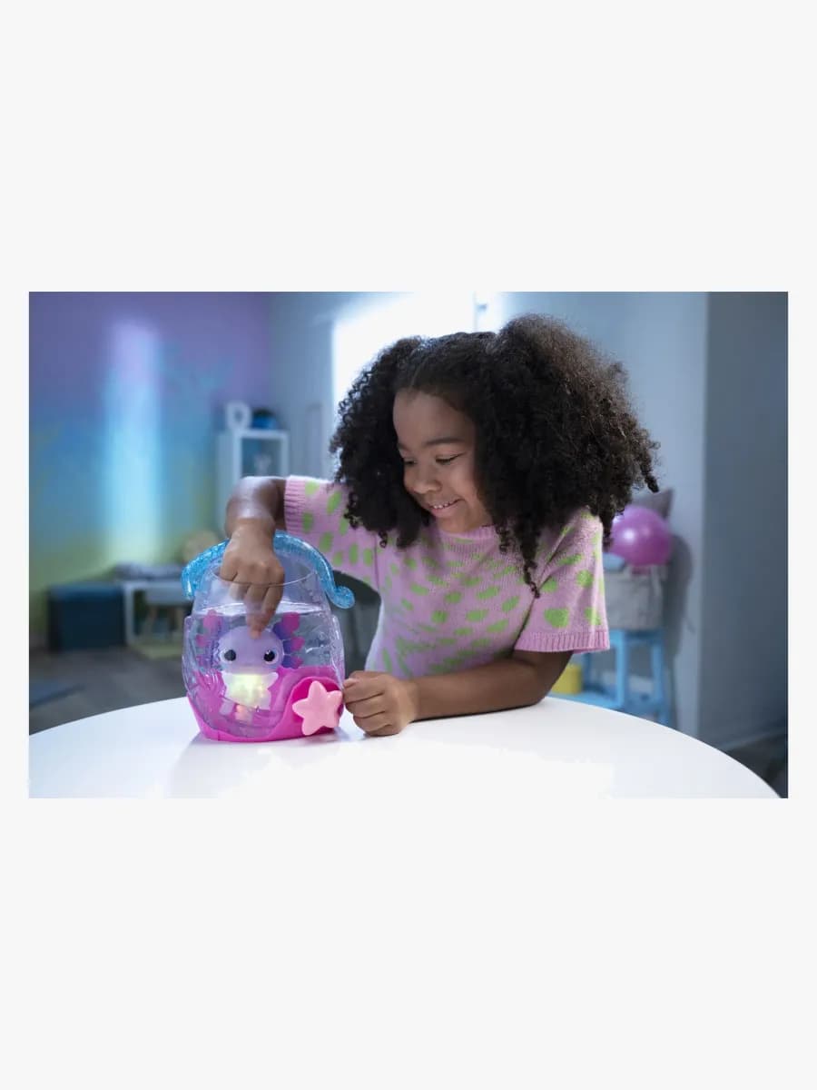 Animagic Let's Glo Axolotl Bubble Reff Vattenleksak