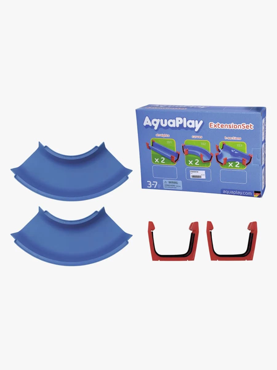 AquaPlay 2st Kurvor med kopplingar