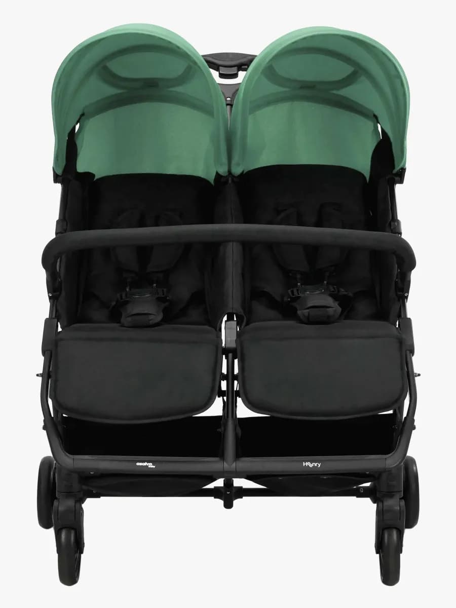 Asalvo Henry Tvillingvagn, Green