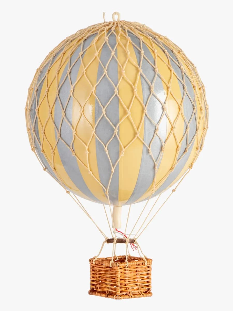 Authentic Models Travels Light Luftballong, Silver Ivory