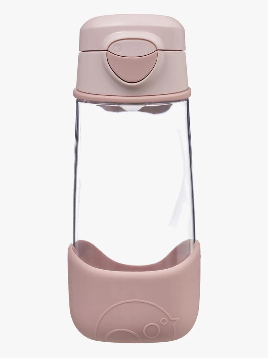 b.box Vattenflaska 450 ml med Pip, Blush Crush