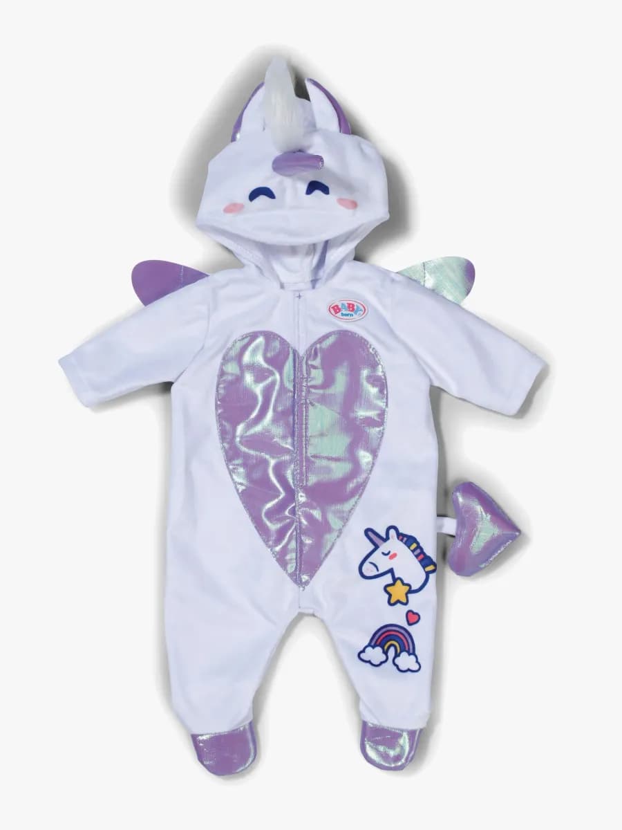 BABY born Dockkläder Onesie Enhörning 43 cm