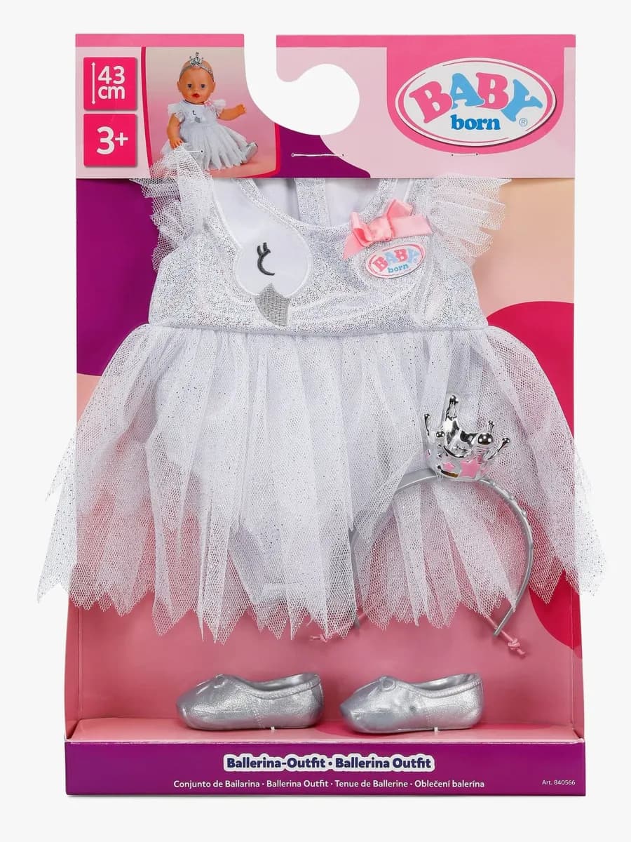 BABY born Dockklänning &  Tillbehör Ballerina 43 cm