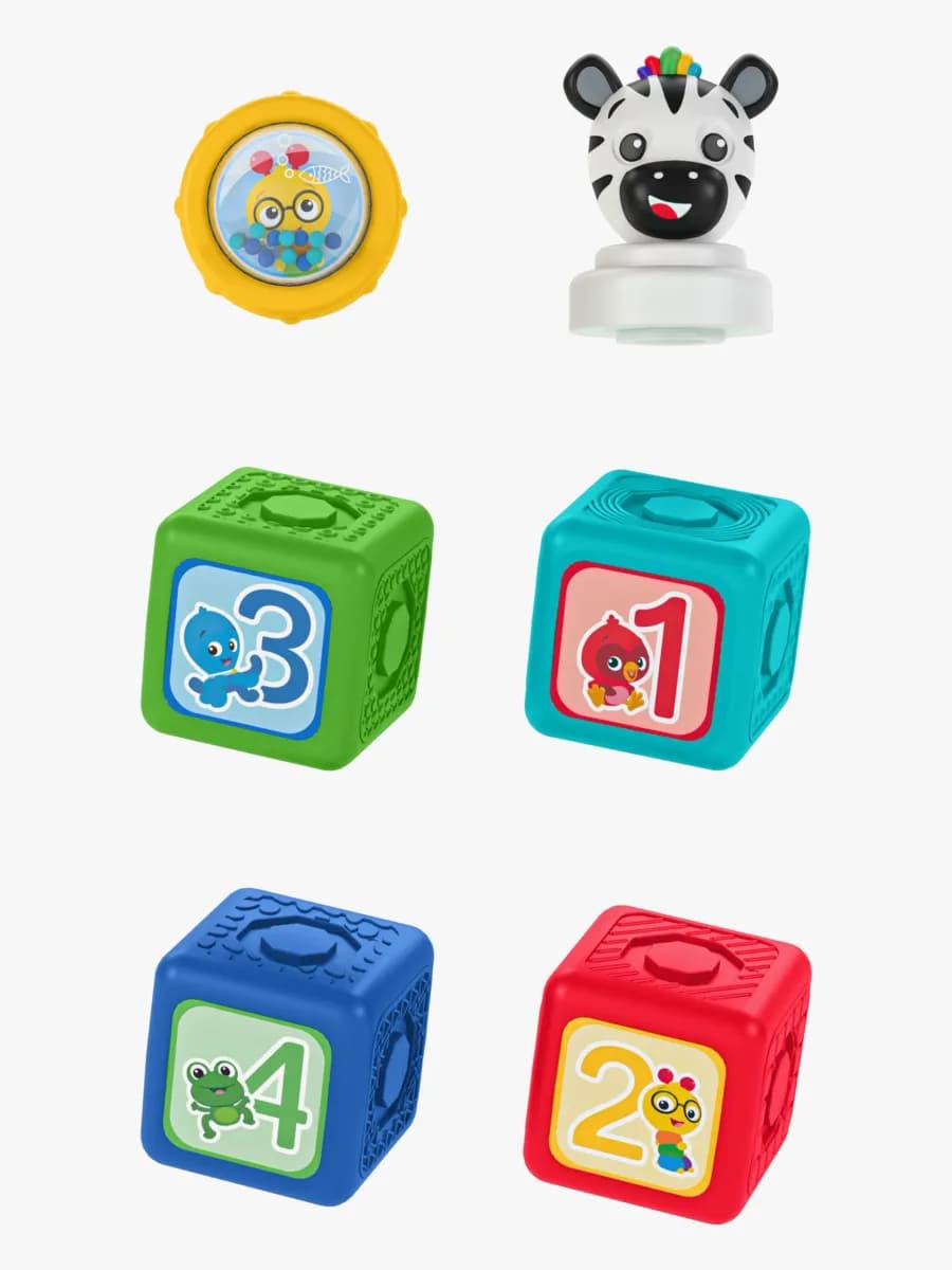 Baby Einstein Add &  Stack Magnetiska Aktivitetsklossar