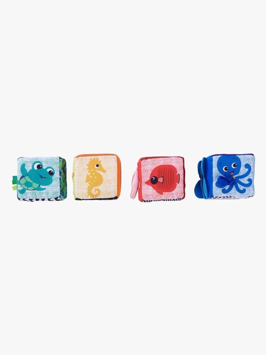 Baby Einstein Explore &  Discover Soft Blocks Aktivitetsleksak, Flerfärgad