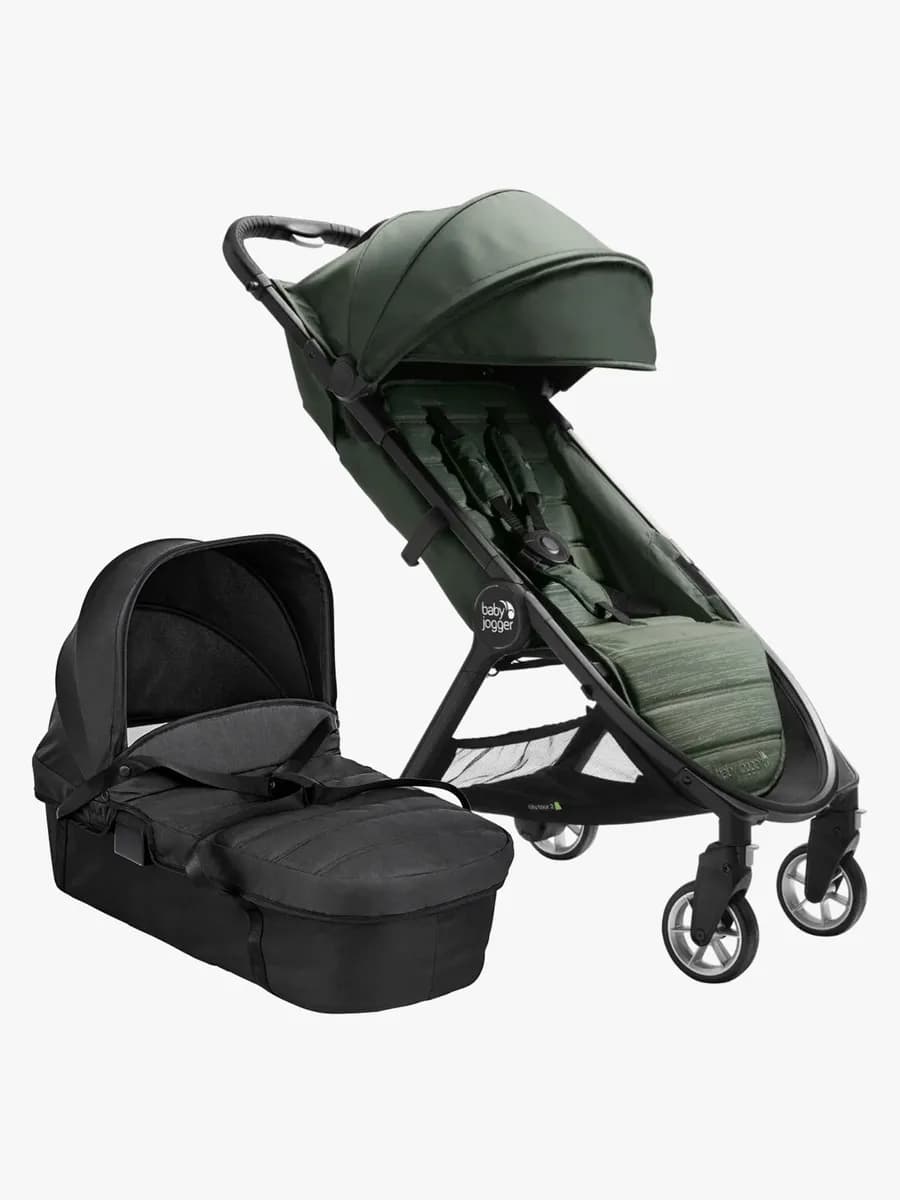 Baby Jogger City Tour 2 Sulky inkl. Liggdel, Everett Green/Jet