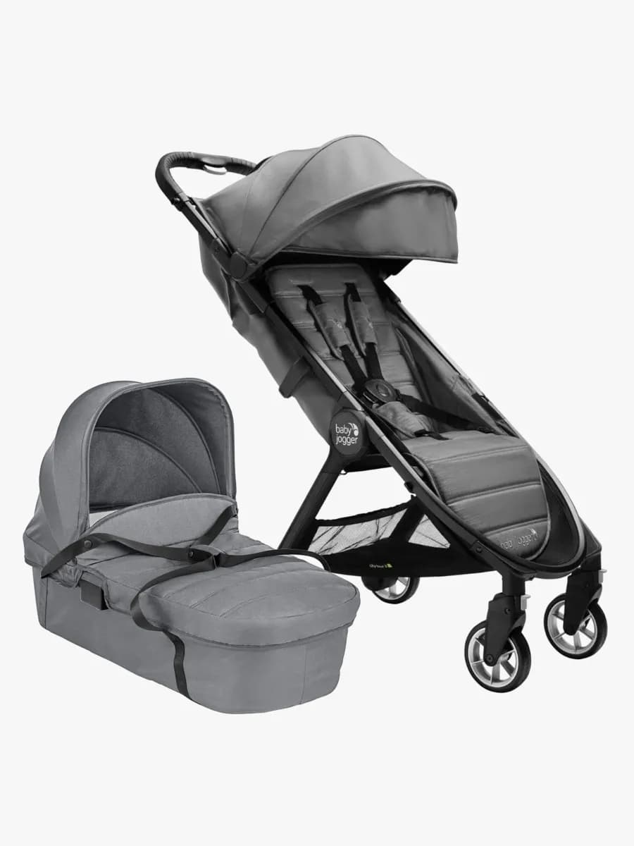 Baby Jogger City Tour 2 Sulky inkl. Liggdel, Shadow Grey/Slate