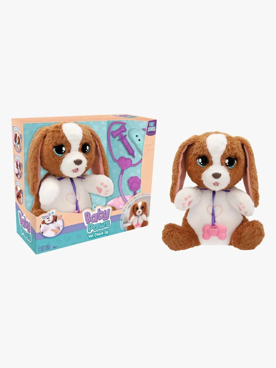 Baby Paws Interaktiv Hundvalp Veterinärbesök