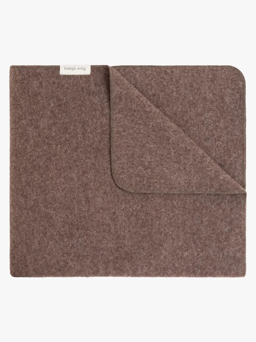Baby's Only Baby Crib Filt Merinoull TOG 1, Brushed Taupe