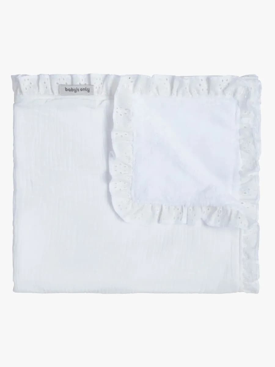 Baby's Only Baby Crib Filt Teddy Calm TOG 2.3, White