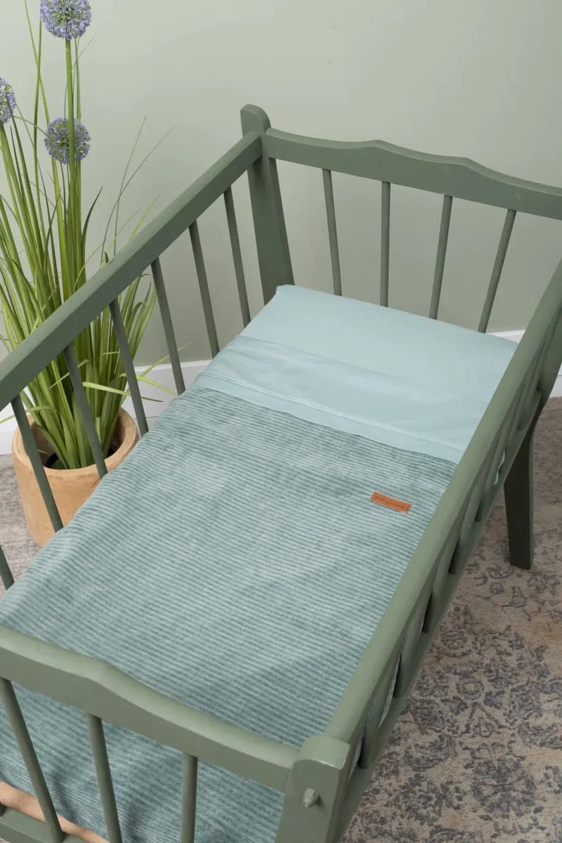 Baby's Only Baby Crib Filt Teddy Sense TOG 2.6, Sea Green