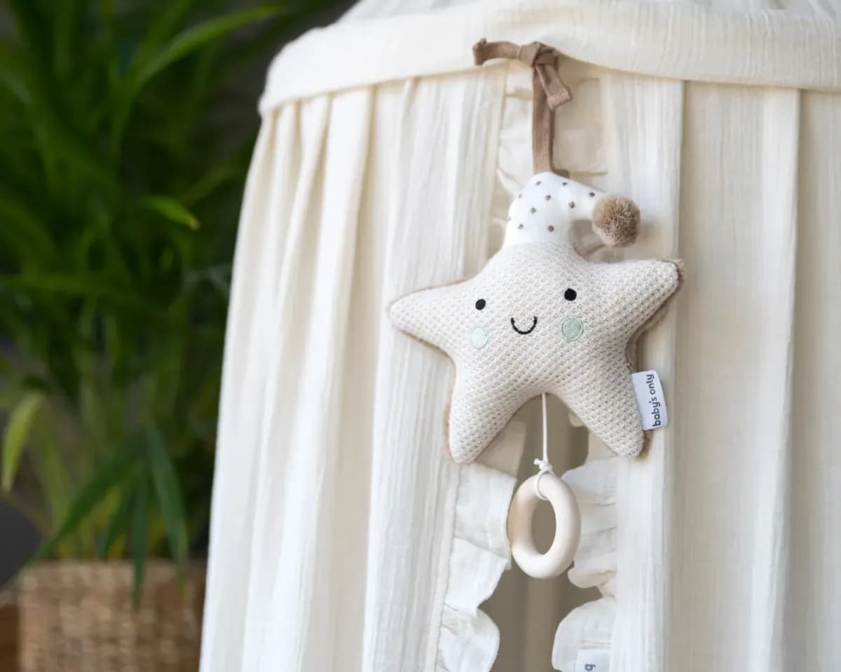 Baby's Only Heaven Star Speldosa, Clay/Warm Linen