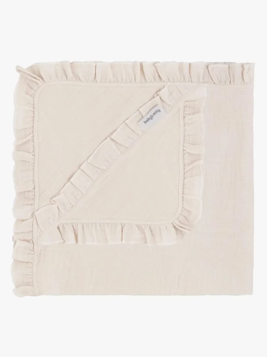 Baby's Only Hooded Baby Filt Calm, Warm Linen