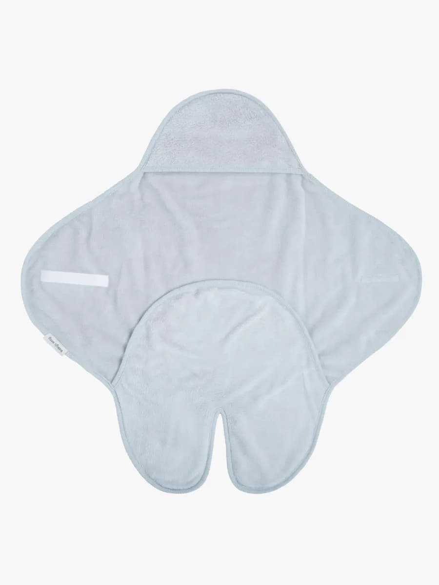 Baby's Only Hooded Baby Filt med Fötter Cozy, Misty Blue