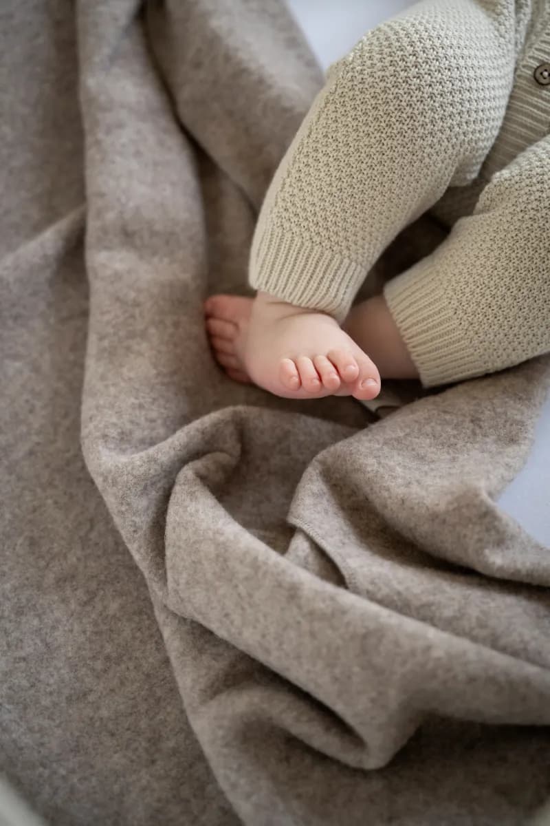 Baby's Only Newborn Filt Merinoull TOG 1, Brushed Sand