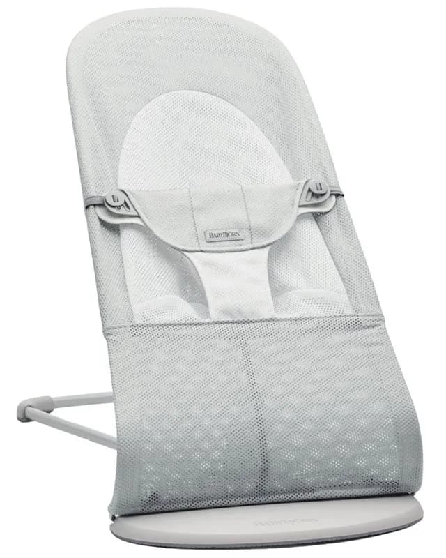 Babybjörn Balance Soft mesh, silver/vit/grå ram