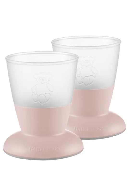 Babybjörn barnglas 2 -pack, blekrosa