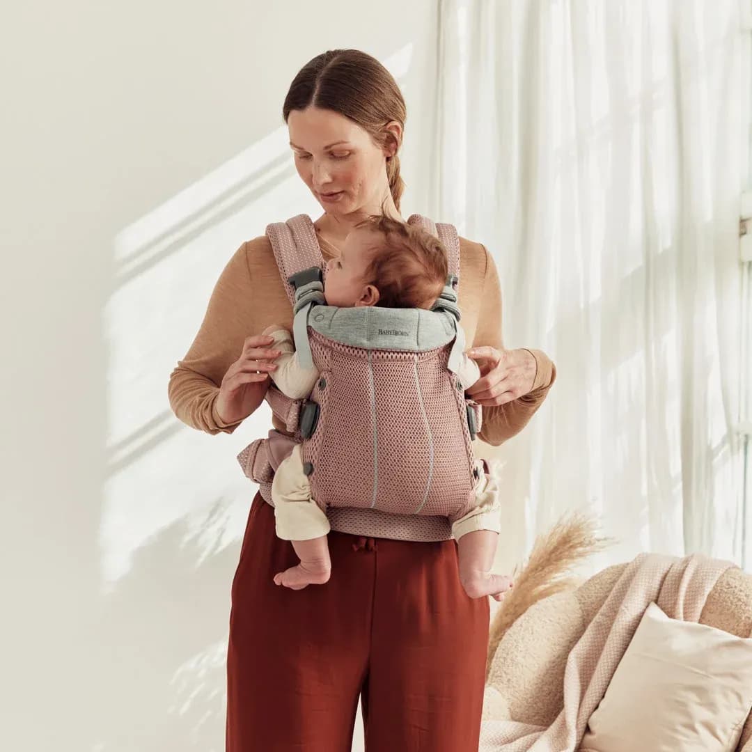 BabyBjörn Bärsele Harmony 3D Mesh, Rosa