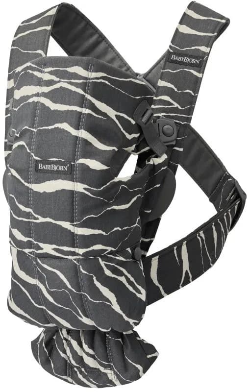Babybjörn bärsele Mini, cotton anthracite/landscape
