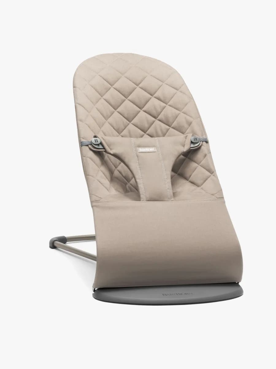 BabyBjörn Bliss Babysitter Vävd Klassisk Quilt, Sandgrå