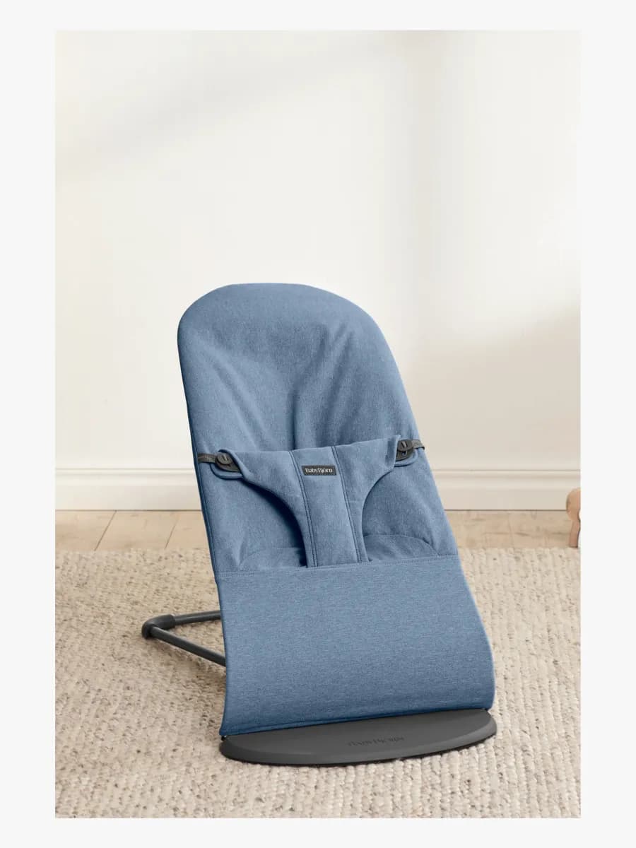 BabyBjörn Bliss Babysitter Vävd Mélange, Blå