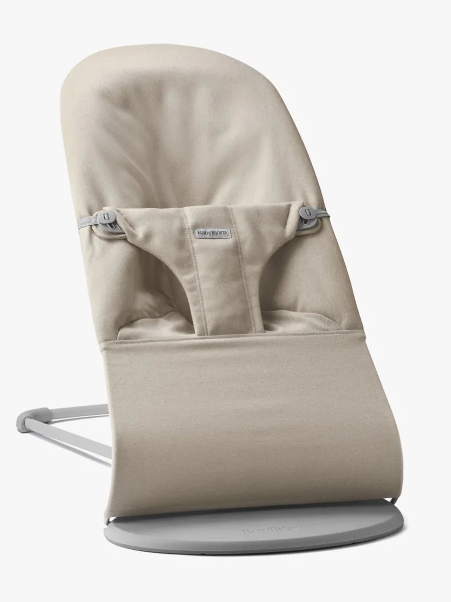 BabyBjörn Bliss Babysitter Vävd Mélange, Ljusbeige
