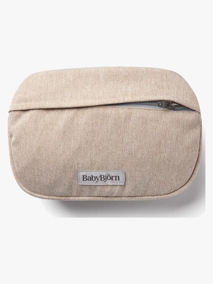BabyBjörn Förvaringsficka Bärsele Vävd, Light Beige Melange