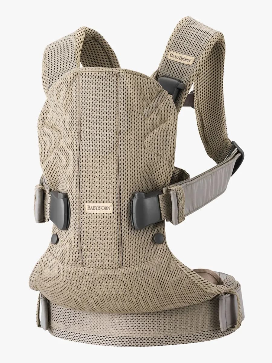 BabyBjörn OneAir Bärsele 3D Mesh GrBeige - Bäst i test