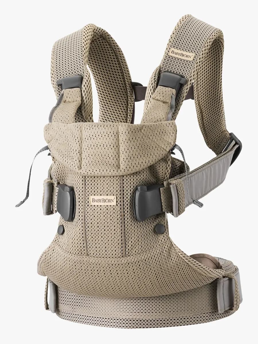 BabyBjörn OneAir Bärsele 3D Mesh GrBeige - Bäst i test