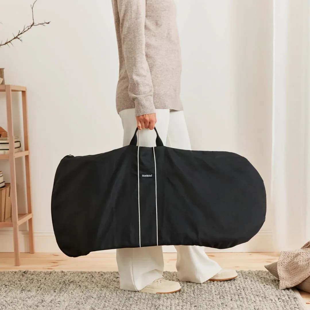 Babybjörn transportväska till babysitter, svart