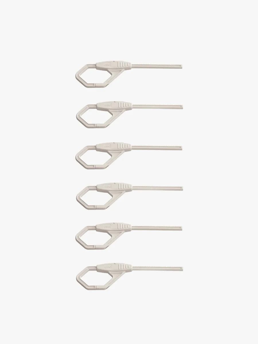 BabyDan Dubbelt Skåplås 6-pack
