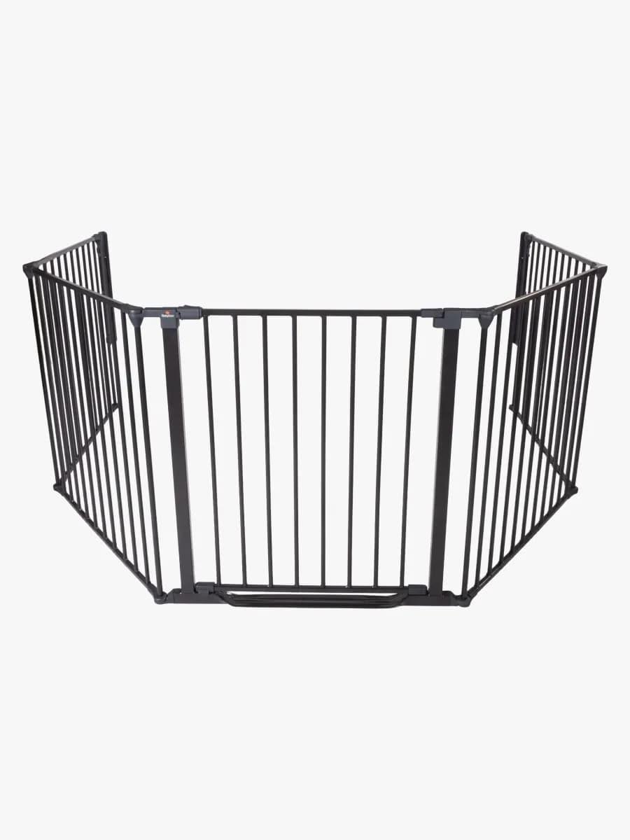 BabyDan Flex StepFree XXL Skruvgrind, Svart