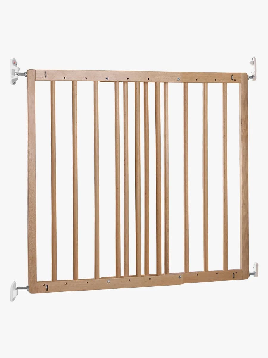 BabyDan Multidan Säkerhetsgrind, Natur/Vit