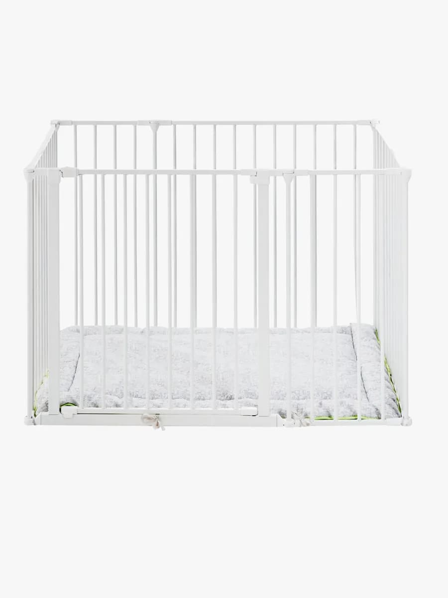 BabyDan Square Lekhage 105x72x71 cm, Vit
