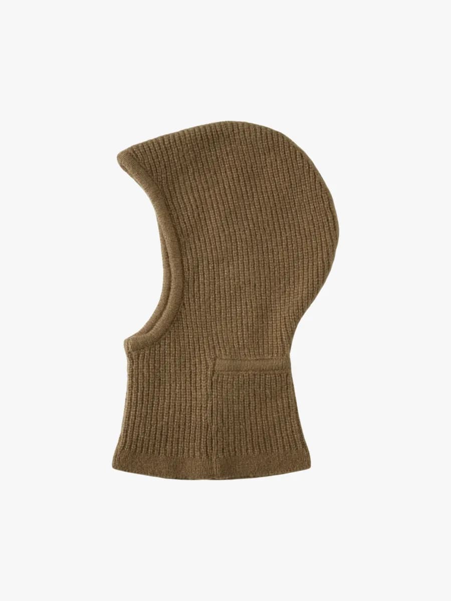 BabyMocs Balaklava, Greige, 0-1 år