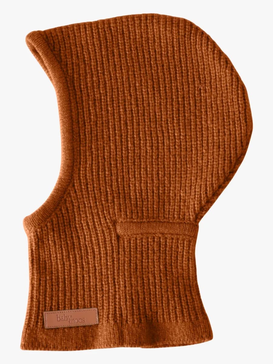 BabyMocs Balaklava, Rust, 0-1 år