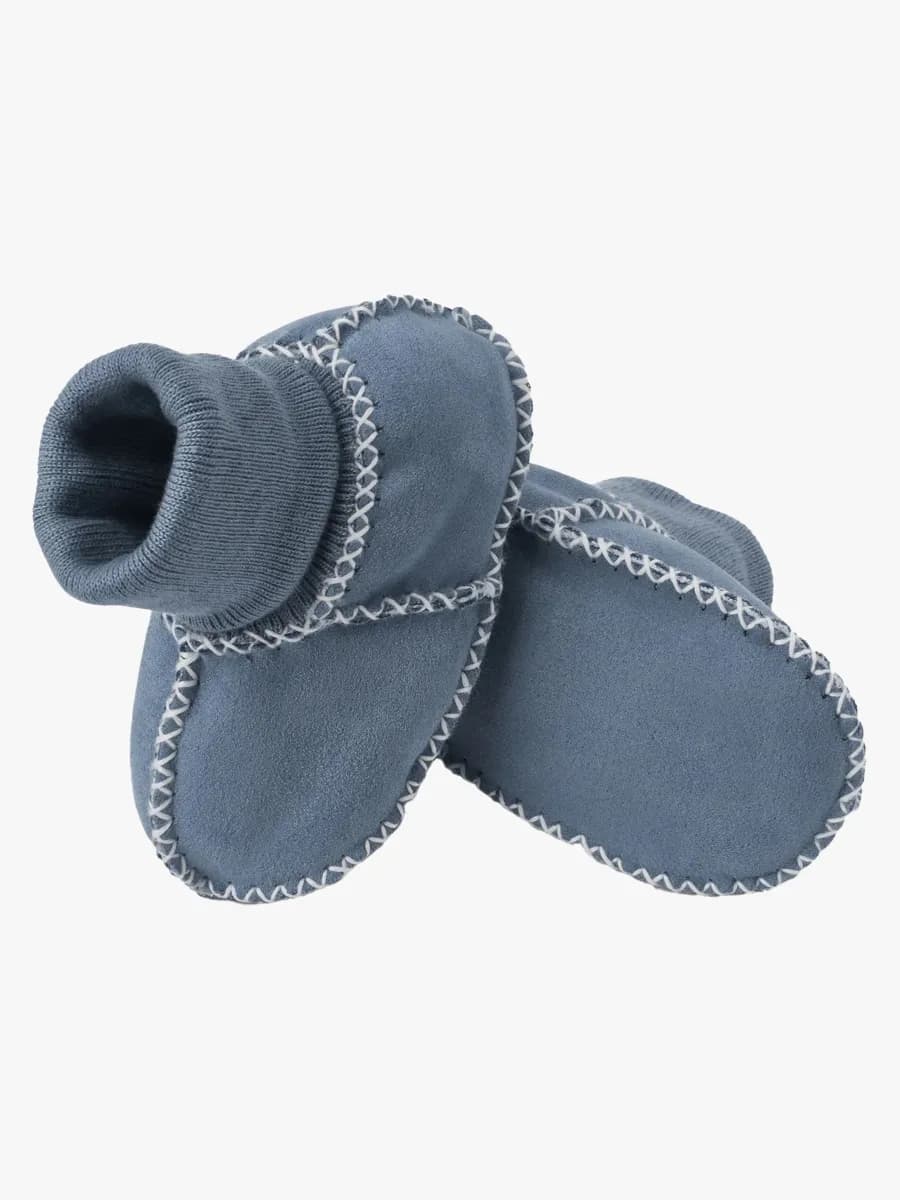 BabyMocs Cosy Mocs Tossor, Blue, 0-6 mån