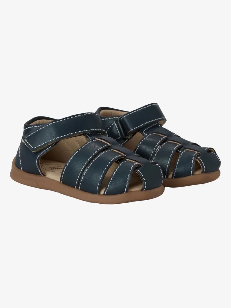 BabyMocs Little Gardener Sandaler, Navy, 24-25