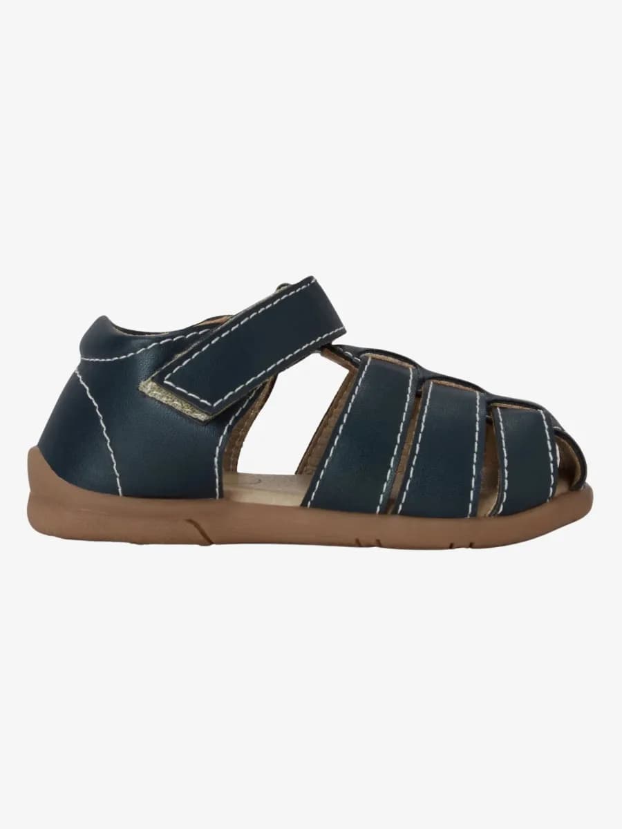 BabyMocs Little Gardener Sandaler, Navy, 24-25