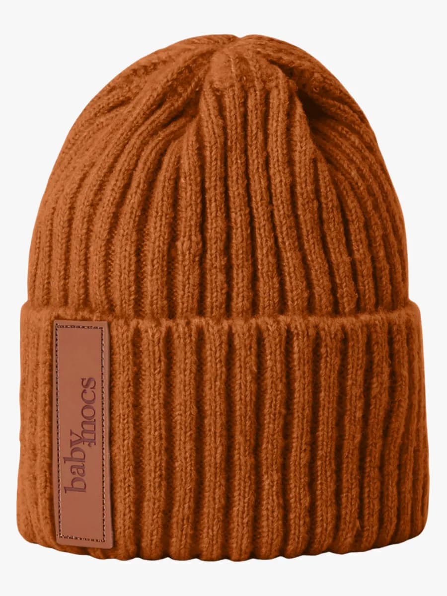 BabyMocs Stickad Mössa, Rust