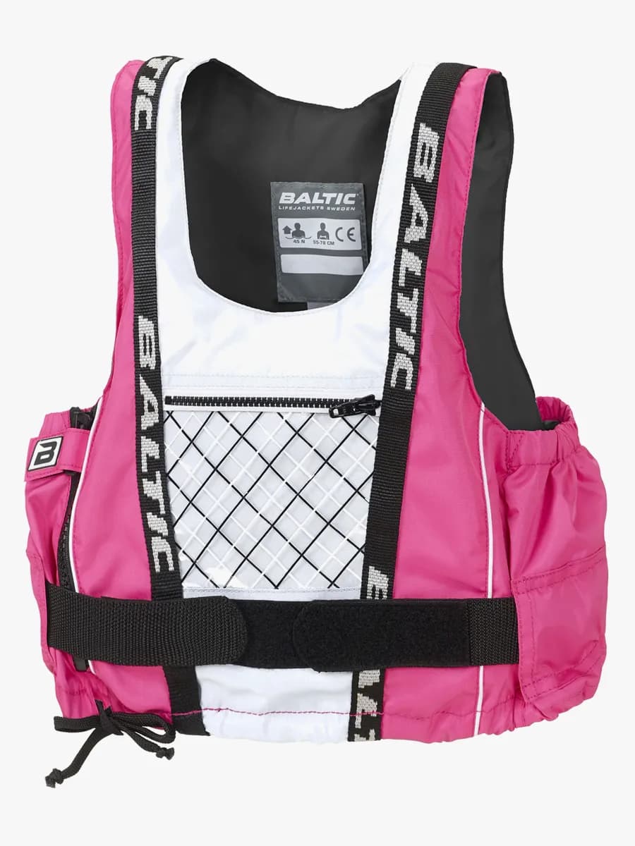 Baltic Dinghy Pro Flytväst, Pink/White, 40-50 kg