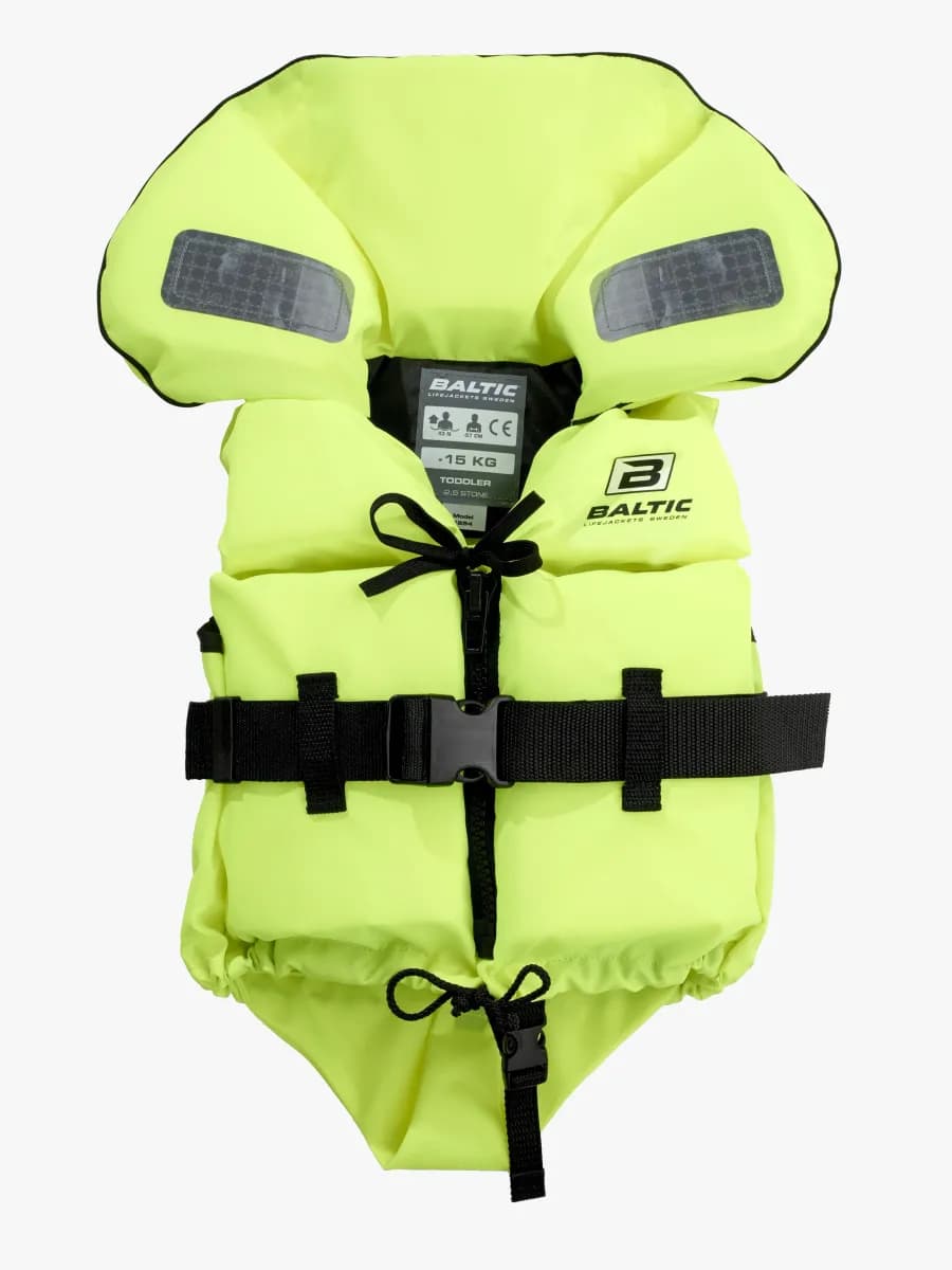 Baltic Flytväst Split Front UV-gul 3-15kg