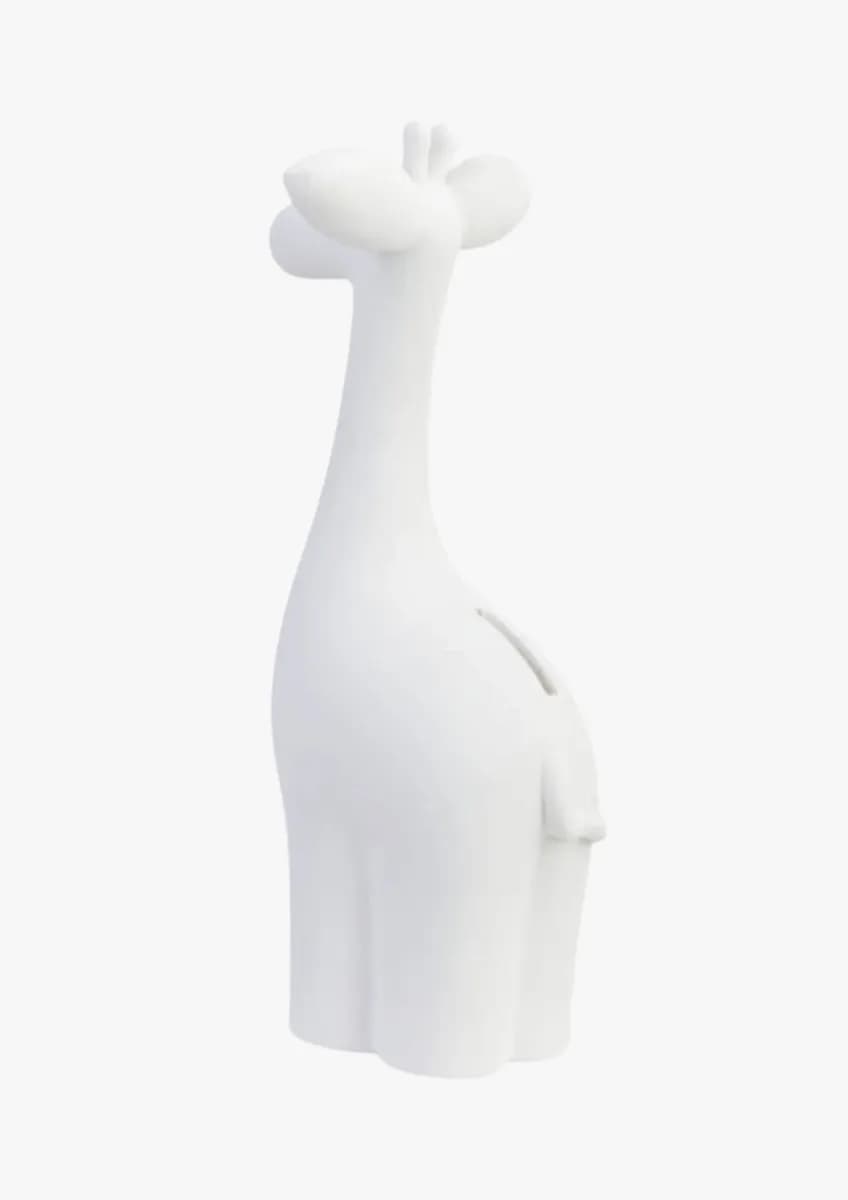 BamBam Giraffe Moneybank, White