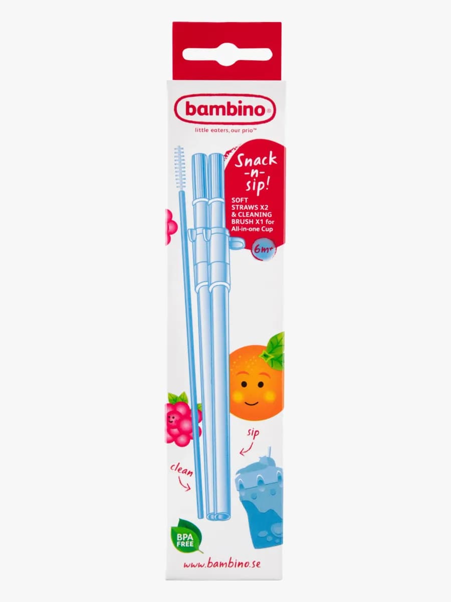 Bambino Snack-n-Sip! Sugrör