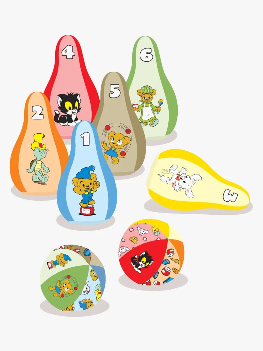 Bamse Bowlingset