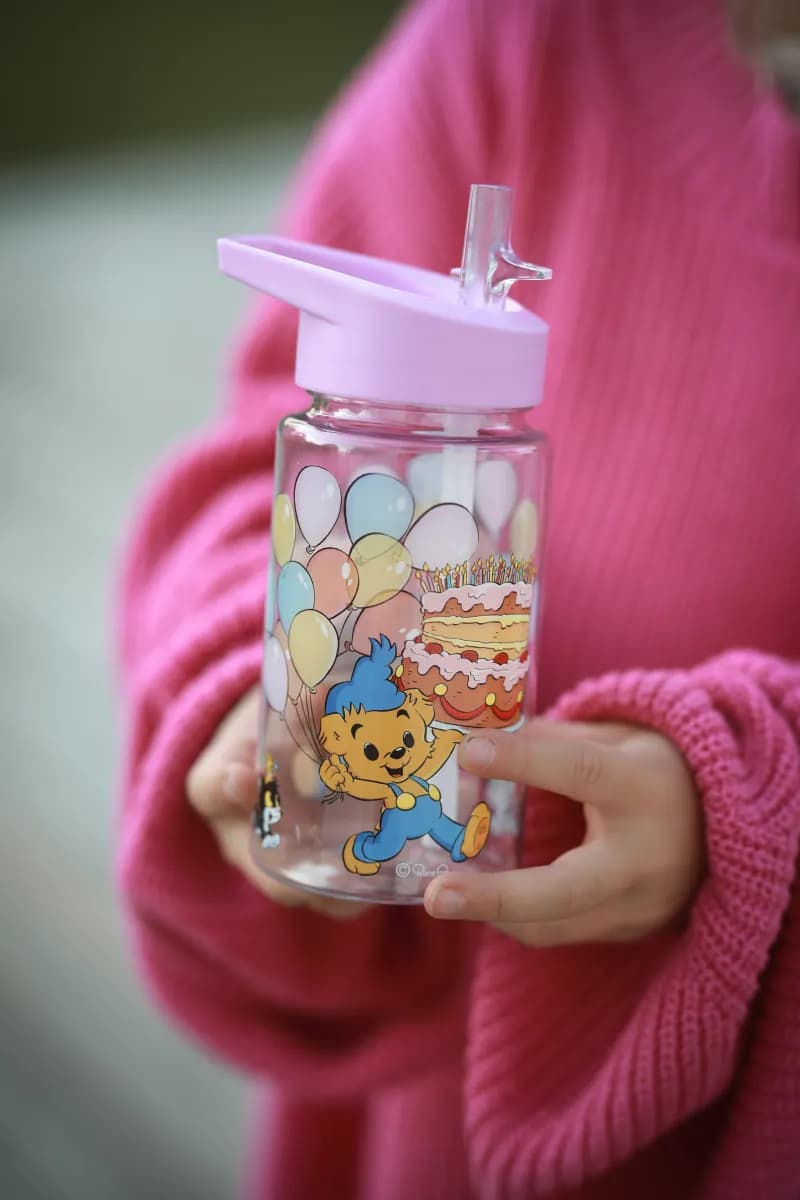 Bamse Kalas Vattenflaska i Gjord Av Plast